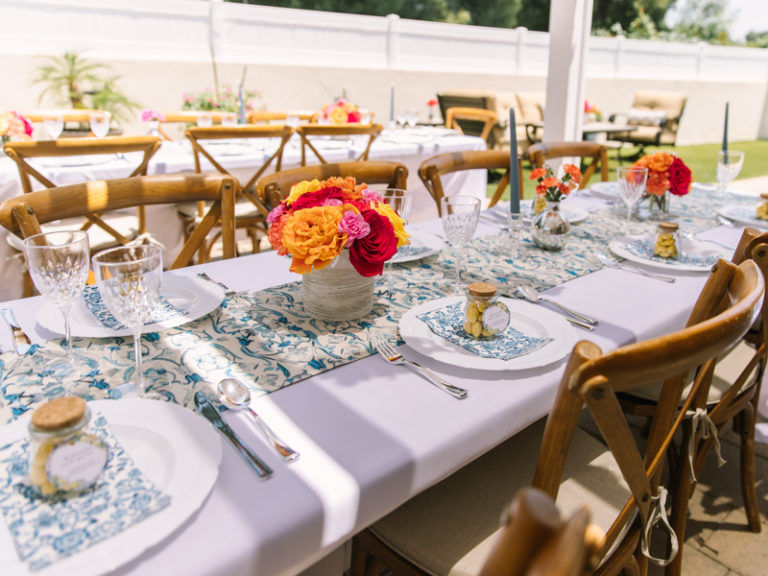 Positano Themed Bridal Shower